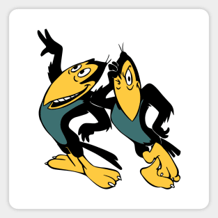 Heckle and Jeckle Magnet